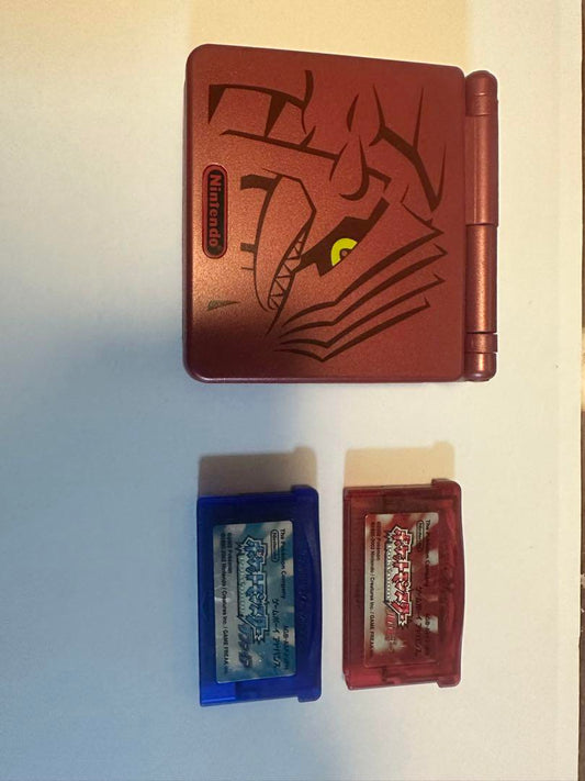 Nintendo Game Boy Advance SP Ruby Sapphire