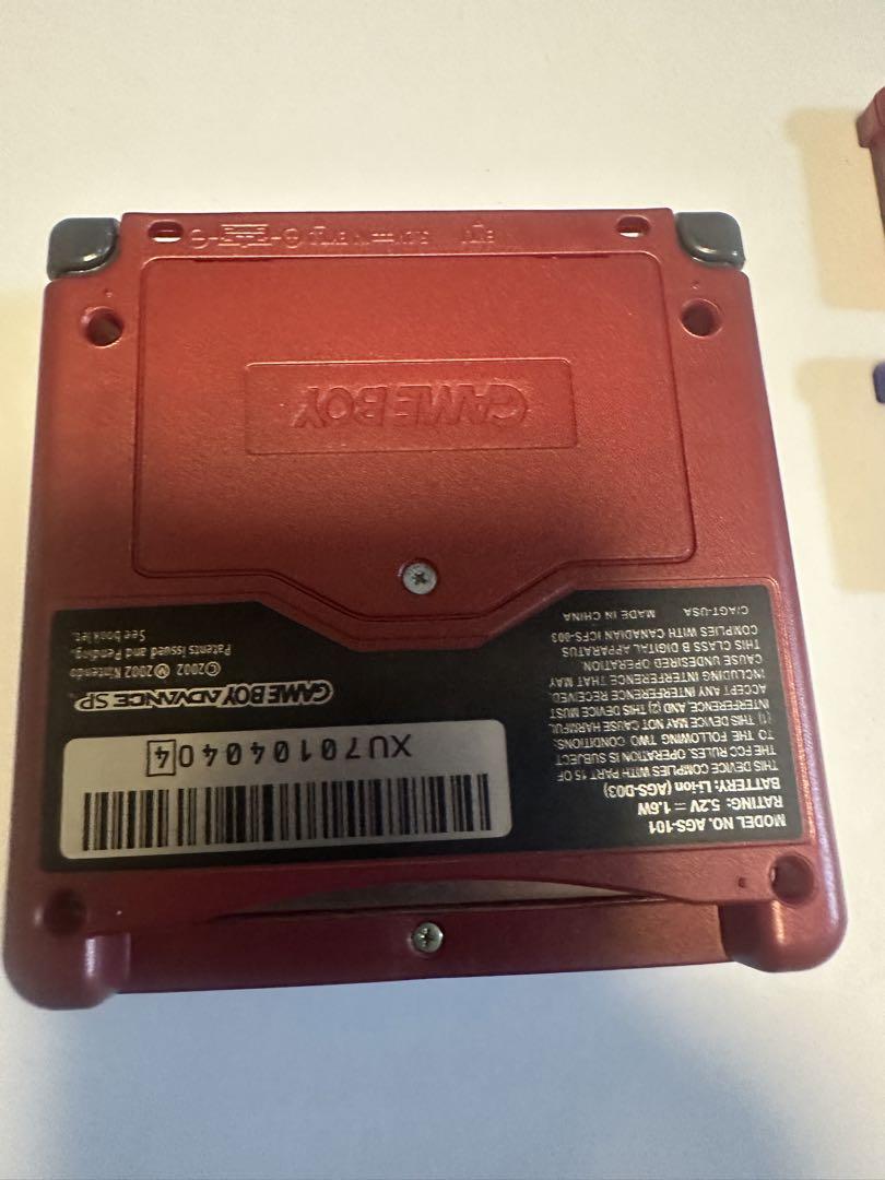 Nintendo Game Boy Advance SP Ruby Sapphire