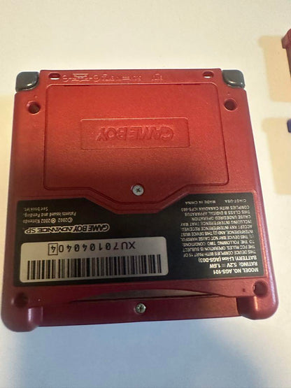 Nintendo Game Boy Advance SP Ruby Sapphire