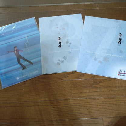 Yuzuru Hanyu Tokyo Nishikawa Clear File Set (3 Pieces)