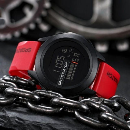 [Special Offer] Men's and Women's LED Water-Resistant Sports Digital Watch Red