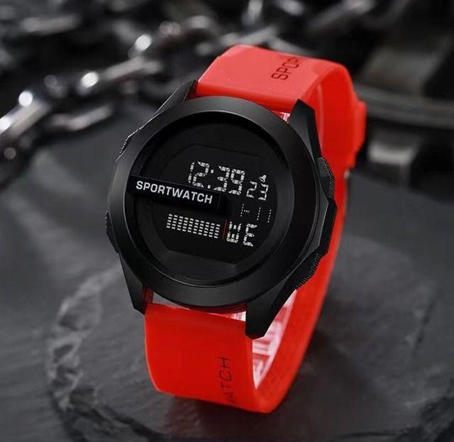 [Special Offer] Men's and Women's LED Water-Resistant Sports Digital Watch Red