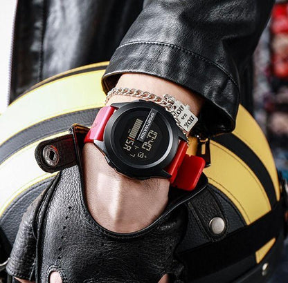 [Special Offer] Men's and Women's LED Water-Resistant Sports Digital Watch Red