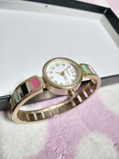 Strawberry Colorful Wound Analog Watch Battery-Free