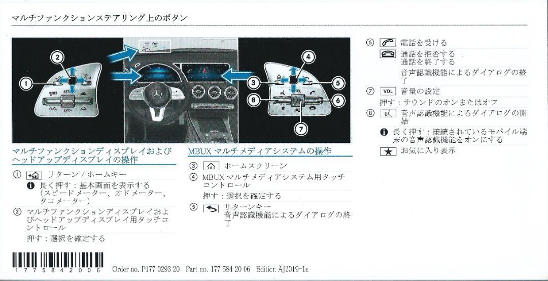 Mercedes-Benz A-Class Quick Guide Benz A-Class