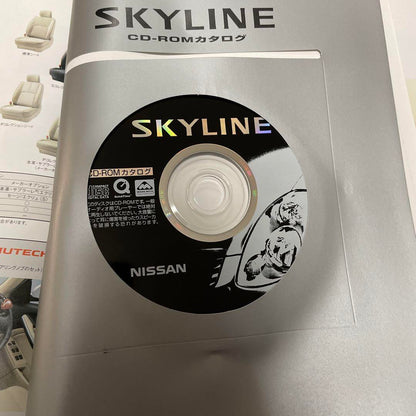 Nissan V35 Skyline New Car Option Catalogue Rare Item