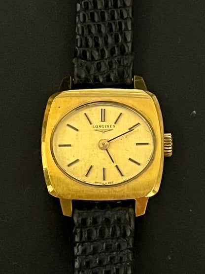 Rarity LONGINES Gold Square Winding Watch Running Product