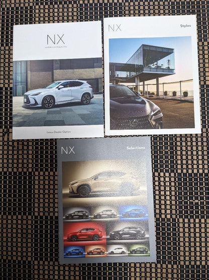 Lexus NX Catalog 3 Set
