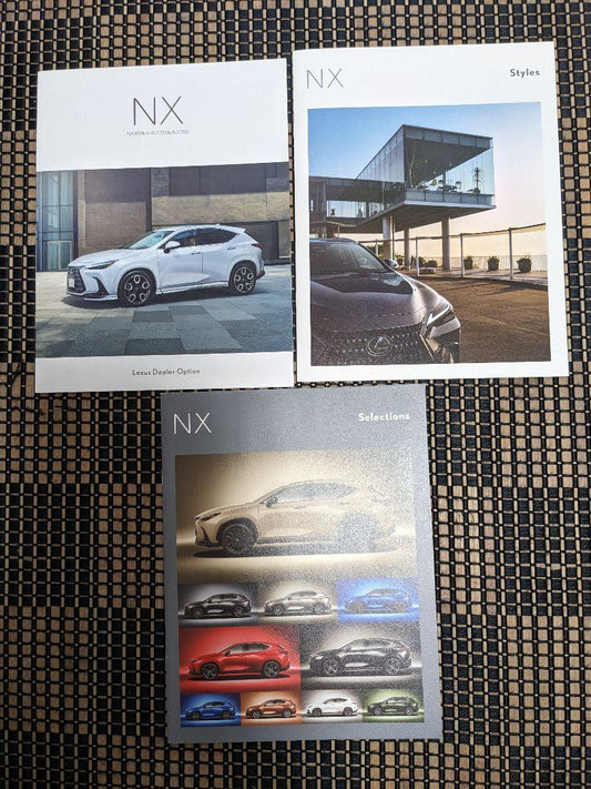 Lexus NX Catalog 3 Set