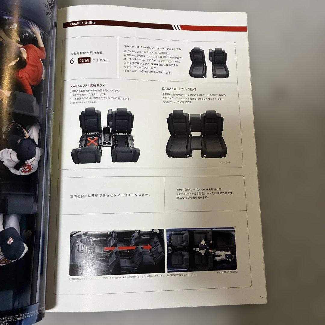 Mazda Premacy Catalog