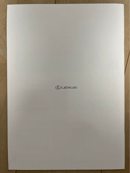 Lexus UX Catalog Dealer Option Catalog Lexus