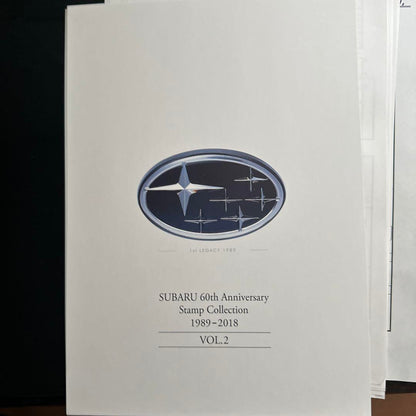 SUBARU 60th Anniversary Stamp Sheet
