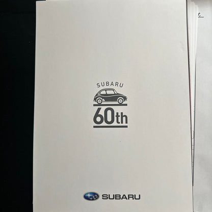 SUBARU 60th Anniversary Stamp Sheet