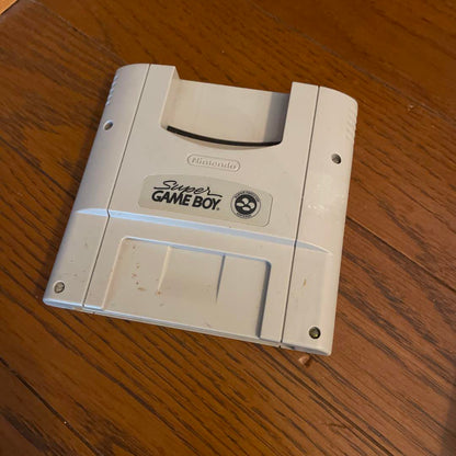 First-Generation Game Boy Console, Cartridge Set, and Super Game Boy Set