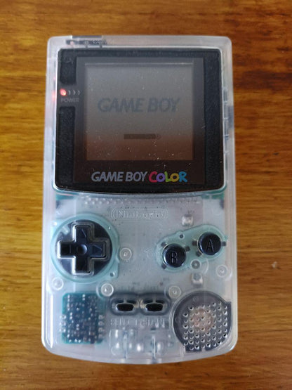 GAME BOY COLOR Clear CGB-001 with Box