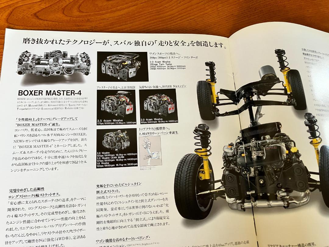 Legacy Touring Wagon Catalog 1990 20 Pages Subaru