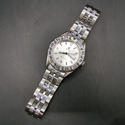 B  [Operational] ERANZ Watch Hand-Wound Men's Silver