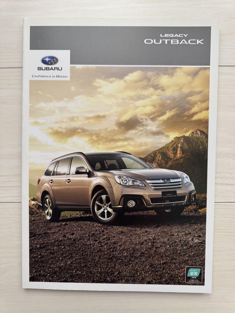 [Catalog] SUBARU Legacy Outback (2012.5)