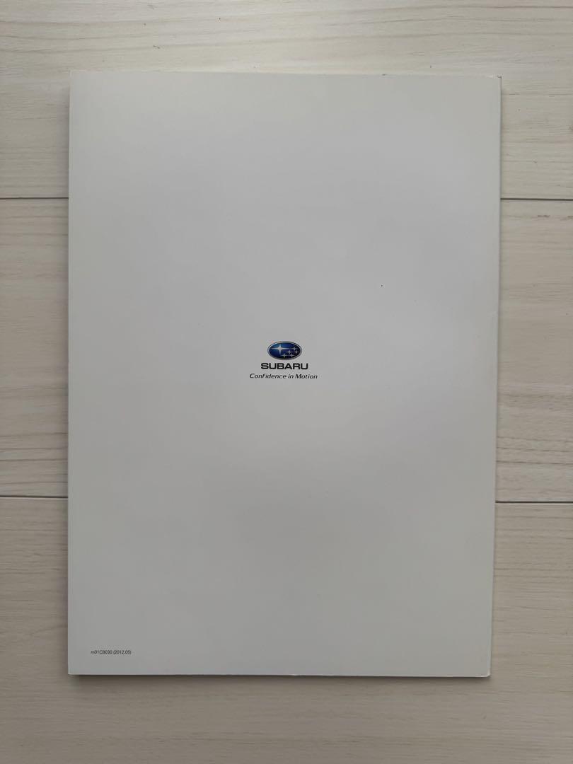 [Catalog] SUBARU Legacy Outback (2012.5)