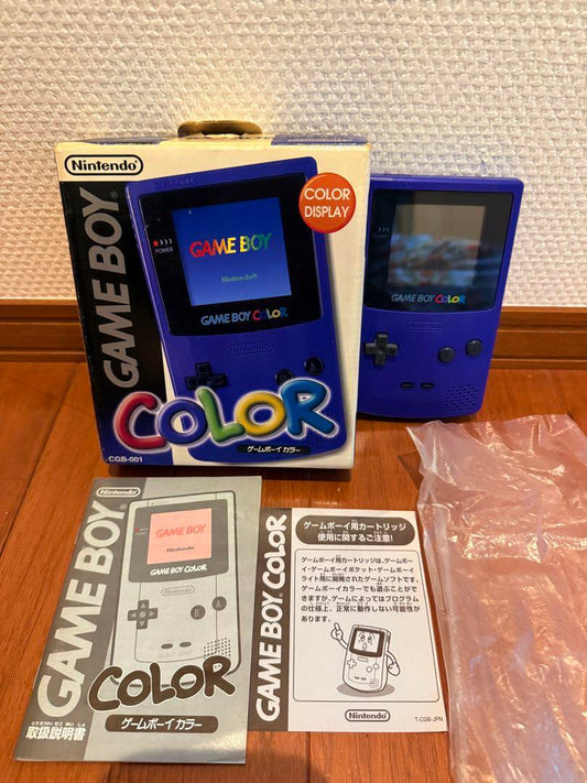 Nintendo Game Boy Color Console Purple