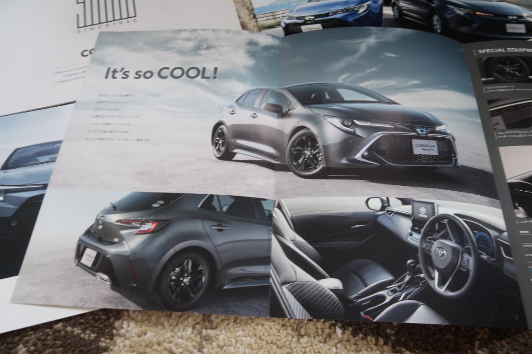 21 Series Corolla Special Specification Vehicle Catalog 5-Point Set