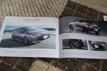 21 Series Corolla Special Specification Vehicle Catalog 5-Point Set