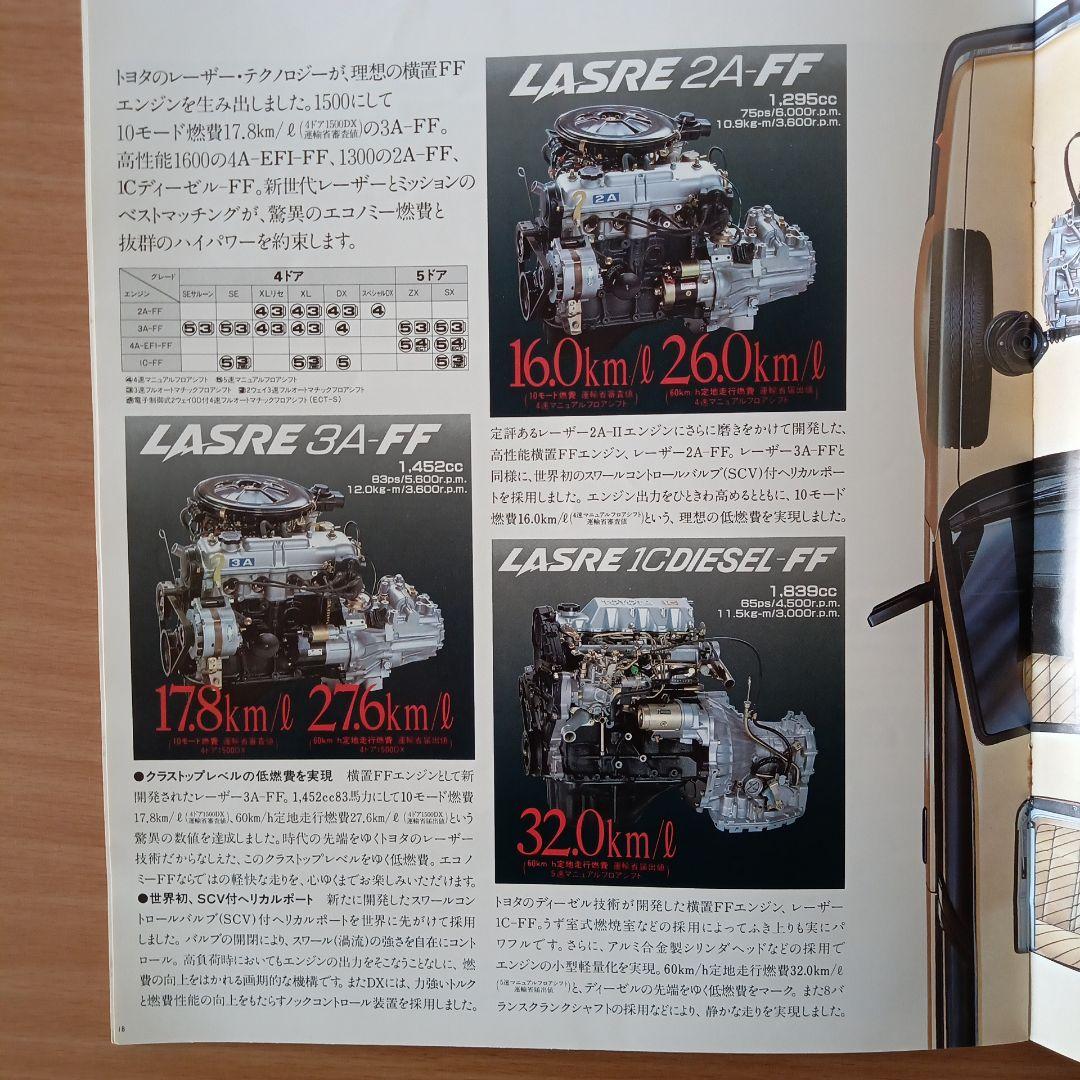 Toyota Sprinter Full Catalog