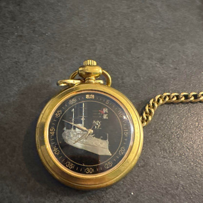 Pocket Watch Warship Mikasa