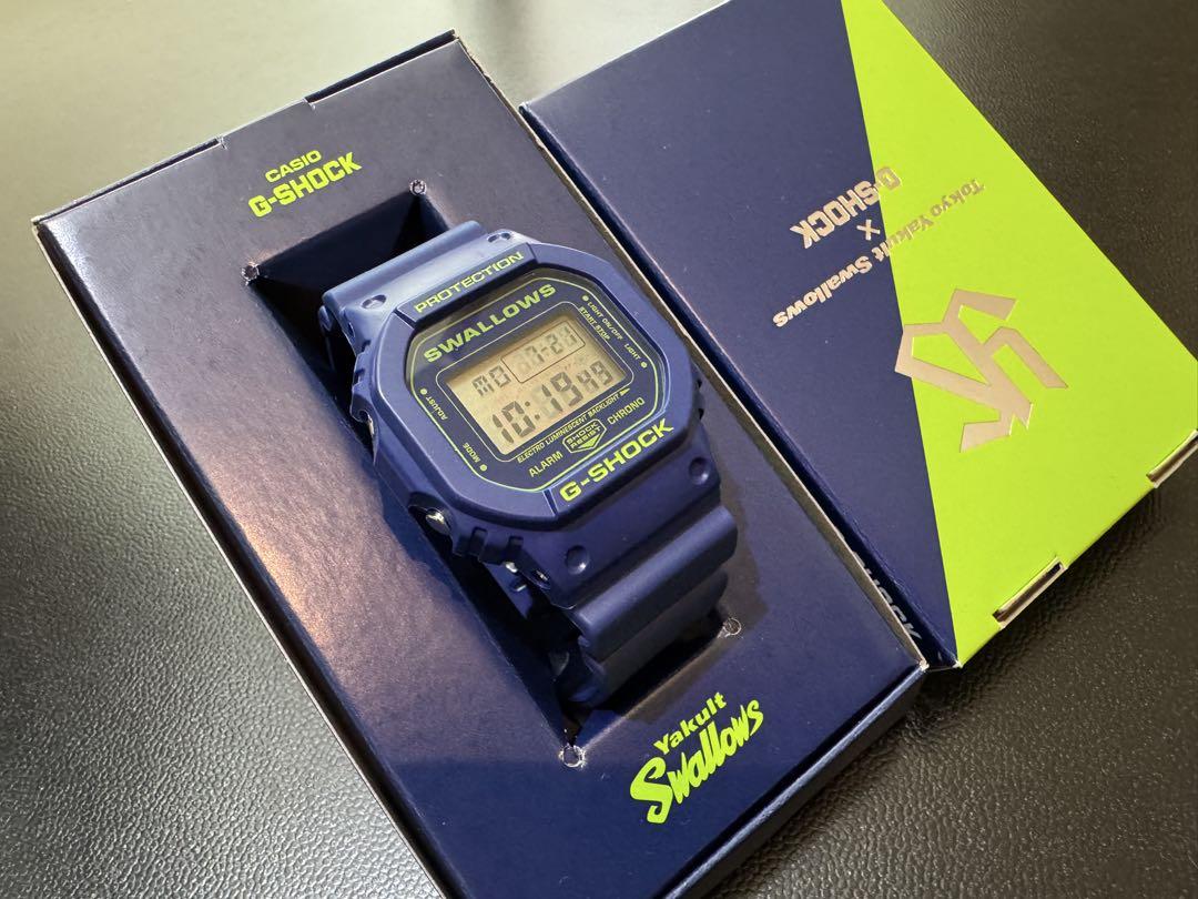 New CASIO G-SHOCK Yakult Swallows Collaboration 2021