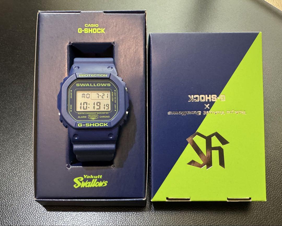 New CASIO G-SHOCK Yakult Swallows Collaboration 2021