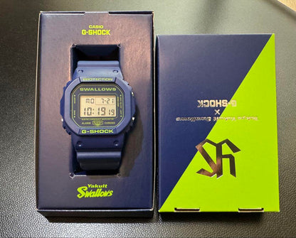 New CASIO G-SHOCK Yakult Swallows Collaboration 2021
