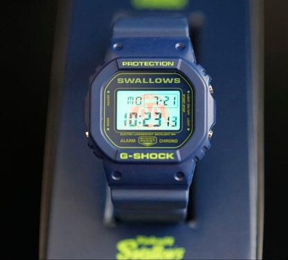 New CASIO G-SHOCK Yakult Swallows Collaboration 2021