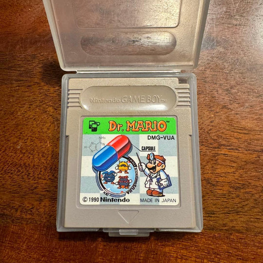 Dr. MARIO DMG-VUA Game Boy Software