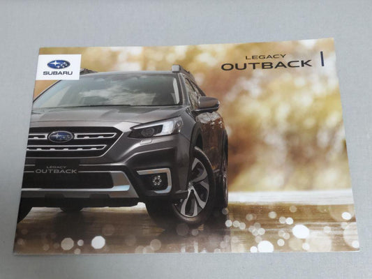 Subaru Final Type Outback Catalog (Prototype)