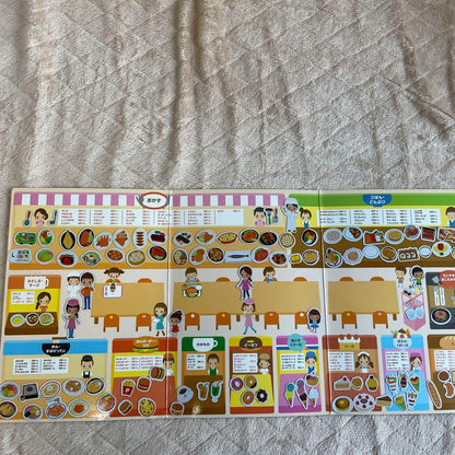 A Lot of Food Restaurant Recipes Magnet