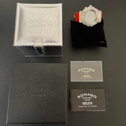 New ROMAGO DESIGN Swiss-made Watch with Diamond Processing