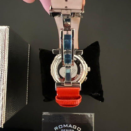 New ROMAGO DESIGN Swiss-made Watch with Diamond Processing