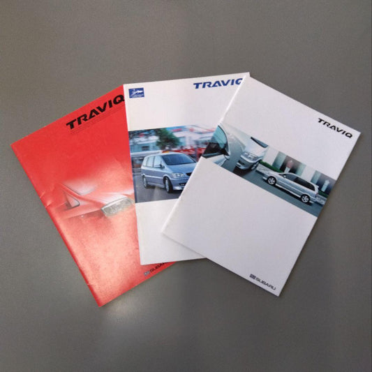 Subaru TRAVIQ Catalog Set of 3