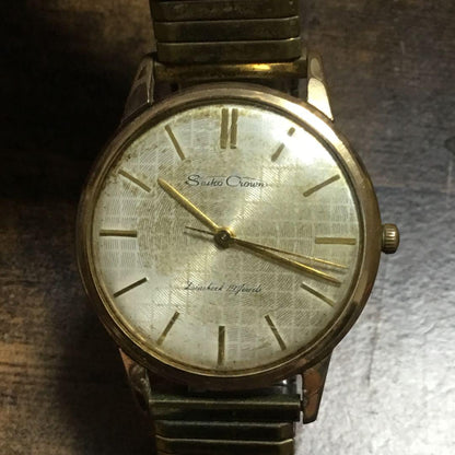 Rare! Seiko Crown Automatic Men's Watch.