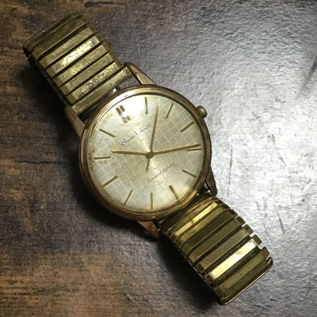 Rare! Seiko Crown Automatic Men's Watch.