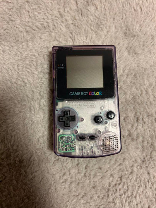 Nintendo Game Boy Color Clear Purple