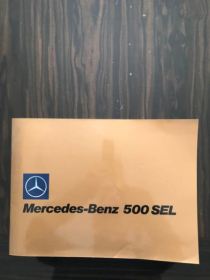 Mercedes-Benz 500SEL Catalog
