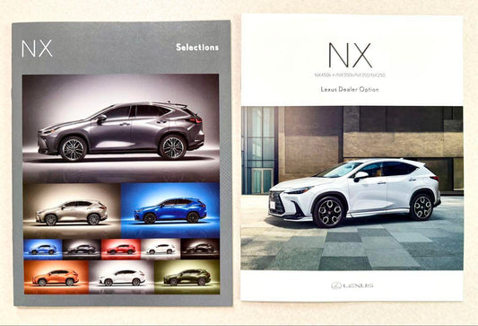 Lexus NX Catalog Set (May 2023 Edition)