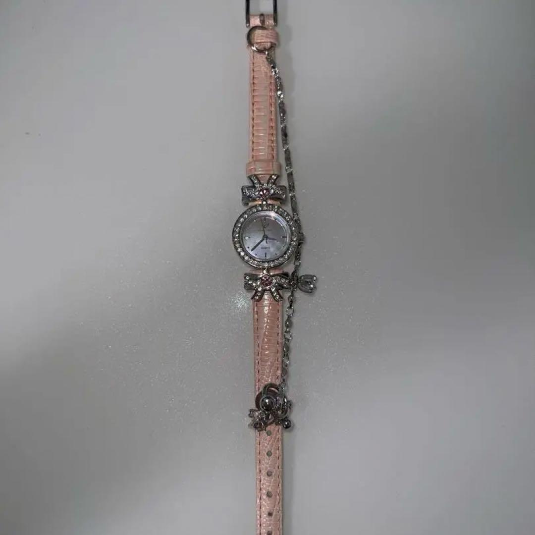 Pink Leather Watch