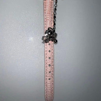 Pink Leather Watch
