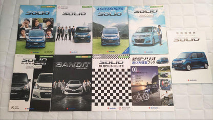 Suzuki Solio Solio MA15S Catalog 9 Volumes