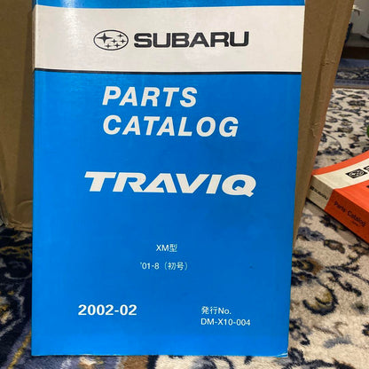 SUBARU TRAVIQ Parts Catalog 2002