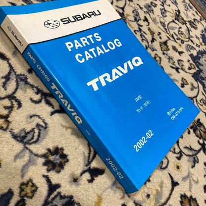 SUBARU TRAVIQ Parts Catalog 2002