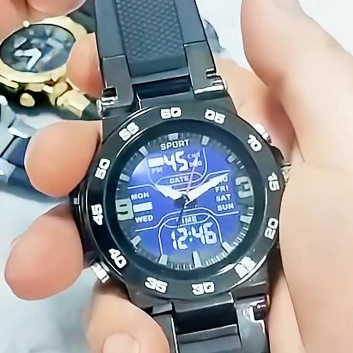 New Arrival Unisex Large Display Digital Sports Watch