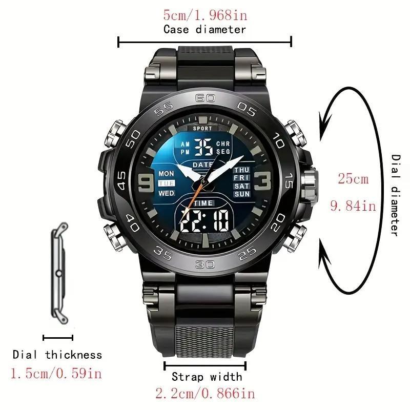 New Arrival Unisex Large Display Digital Sports Watch